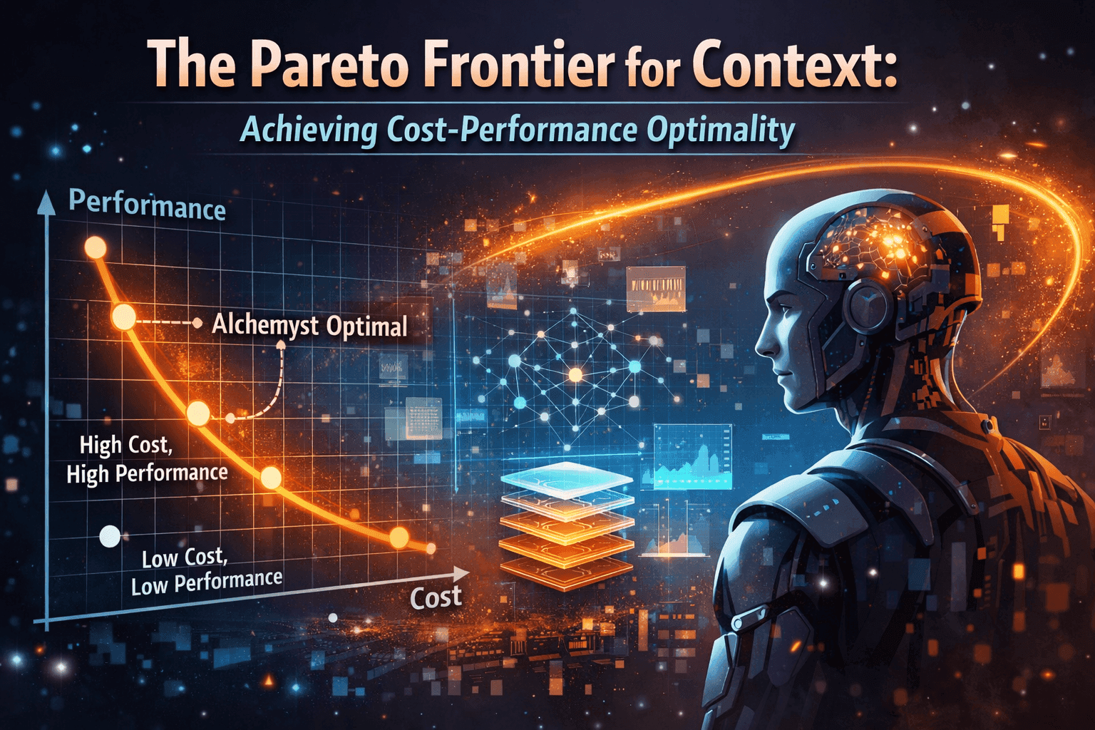 The Pareto Frontier for Context: Alchemyst achieves cost-performance optimality