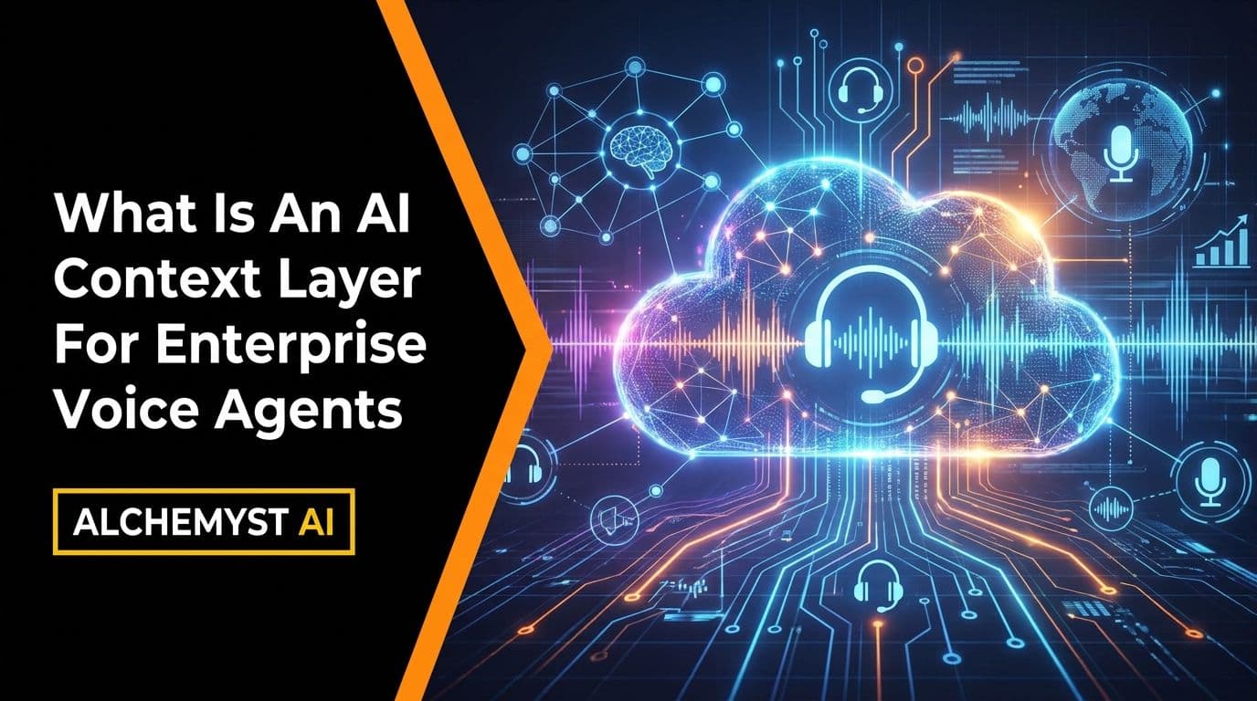 What Is An AI Context Layer For Enterprise Voice Agents?