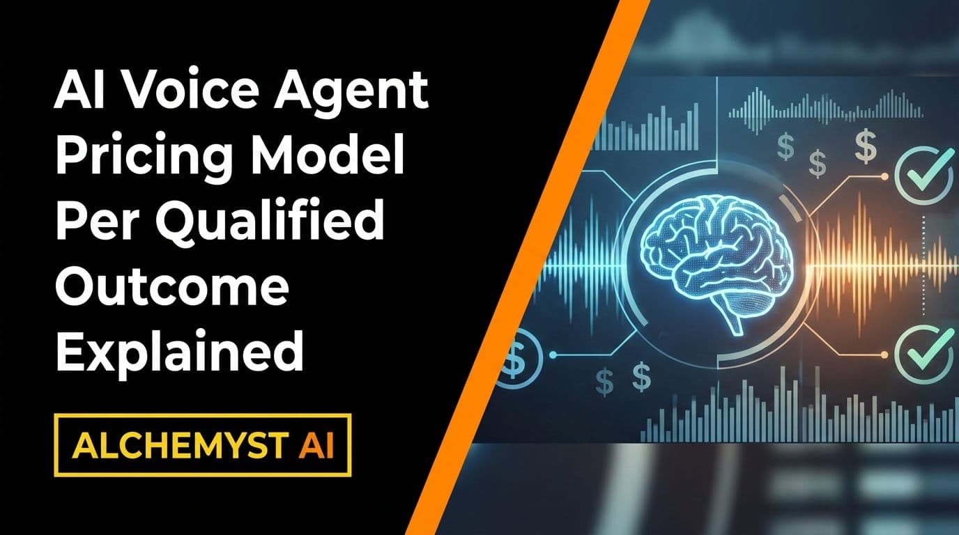 AI Voice Agent Pricing Model Per Qualified Outcome Explained