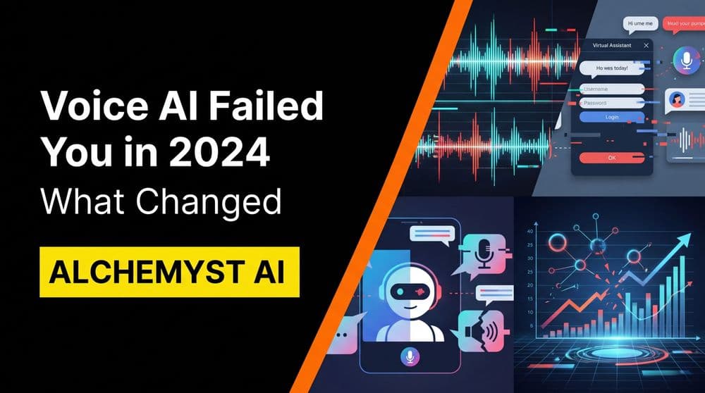 Voice AI Failed You in 2024. What Changed.